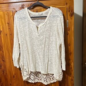 Eyeshadow Cream Textured Blouse